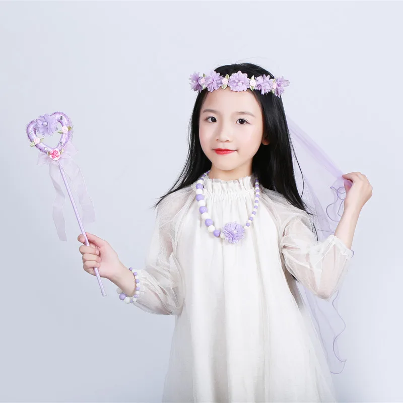 2019 сказочная лента для волос принцессы девочек гирлянда волшебная палочка