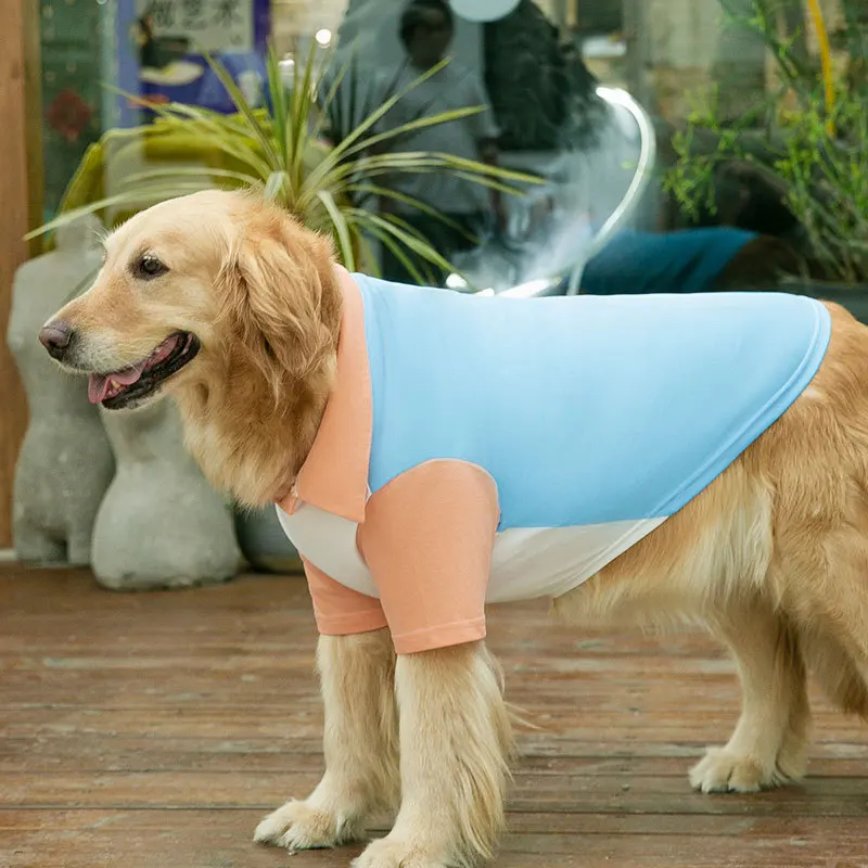 

Summer Large Dog Clothes Et Outfit Corgi Samoyed Husky Labrador Golden Retriever Shiba Inu Clothing Coat