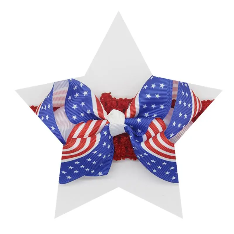 Комплект из 2 предметов для маленьких девочек полосатая повязка на голову