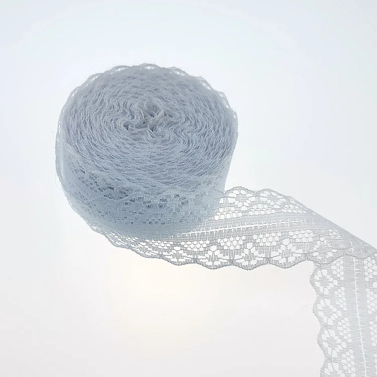 Кружевная лента 3 см ручная работа швейная ткань белый черный синий розовый