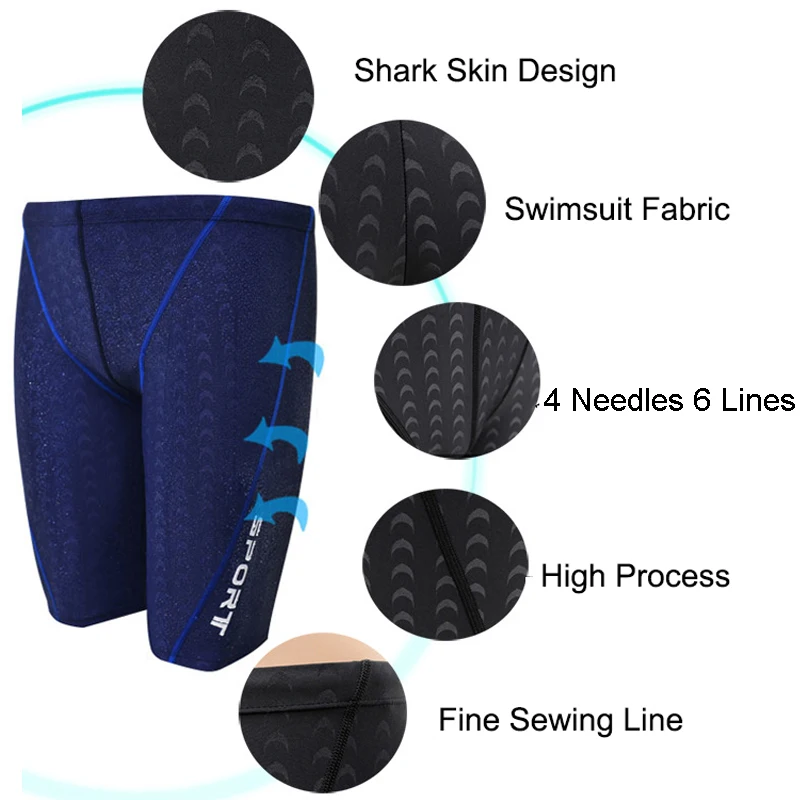 2018 профессиональные выгодные плавки для плавания Мужская одежда быстросохнущие