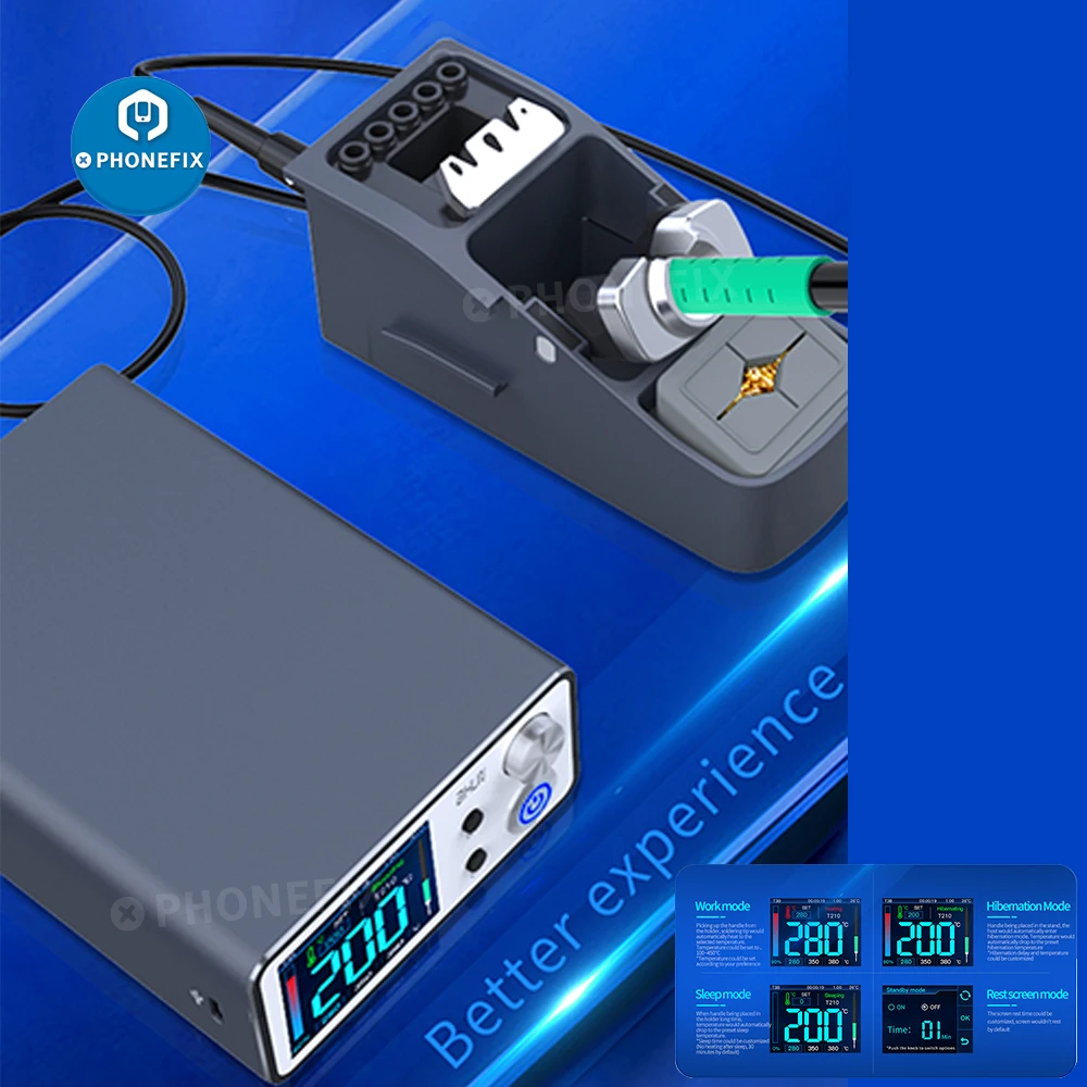 Умная паяльная станция JCID AIXUN T3B с ручкой серии T115 T210 сварочные наконечники