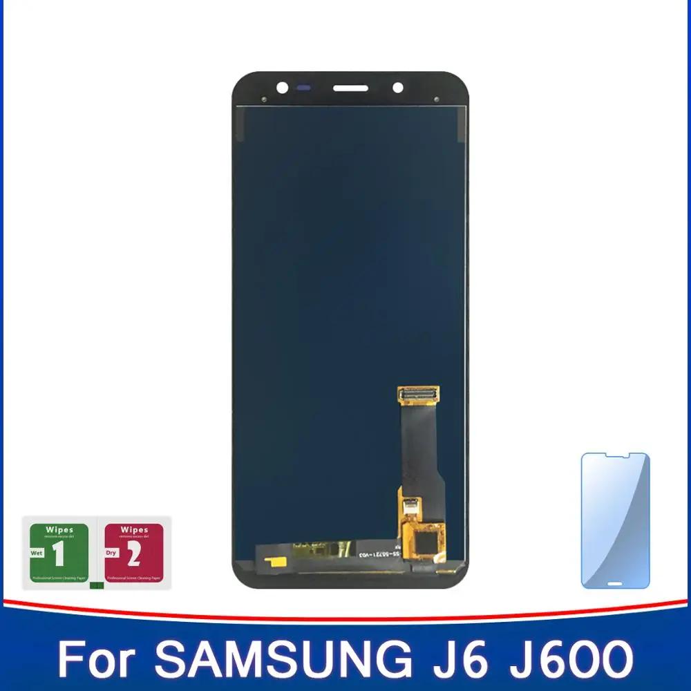Высокий TFT ЖК-дисплей для Samsung Galaxy J6 J600 2018 J600F J600F/DS J600G/DS LCD сенсорный экран