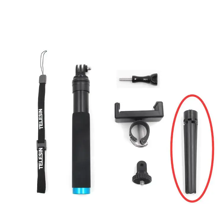 Выдвижной Штатив ручной монопод для DJI Osmo Xiaomi Yi 4k 2 GoPro 7 6 5 4 аксессуары для мобильного телефона