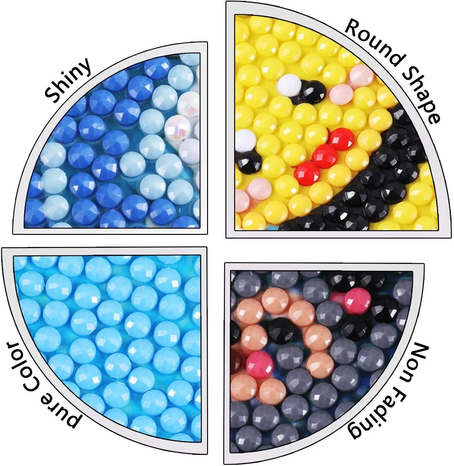 

Round Diamond Painting Mini Cartoon for Kids Diamond Embroidery for Children DIY Decoration Everything Creative Diamond Sticker