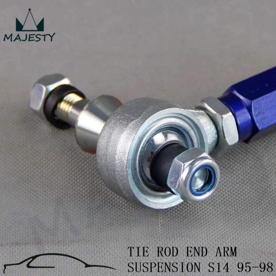 Внешний шарнирный стержень TURBO 2 шт. подходит для 95 98 240SX S14 SR20 SILVIA|240sx suspension arms|silvia s14