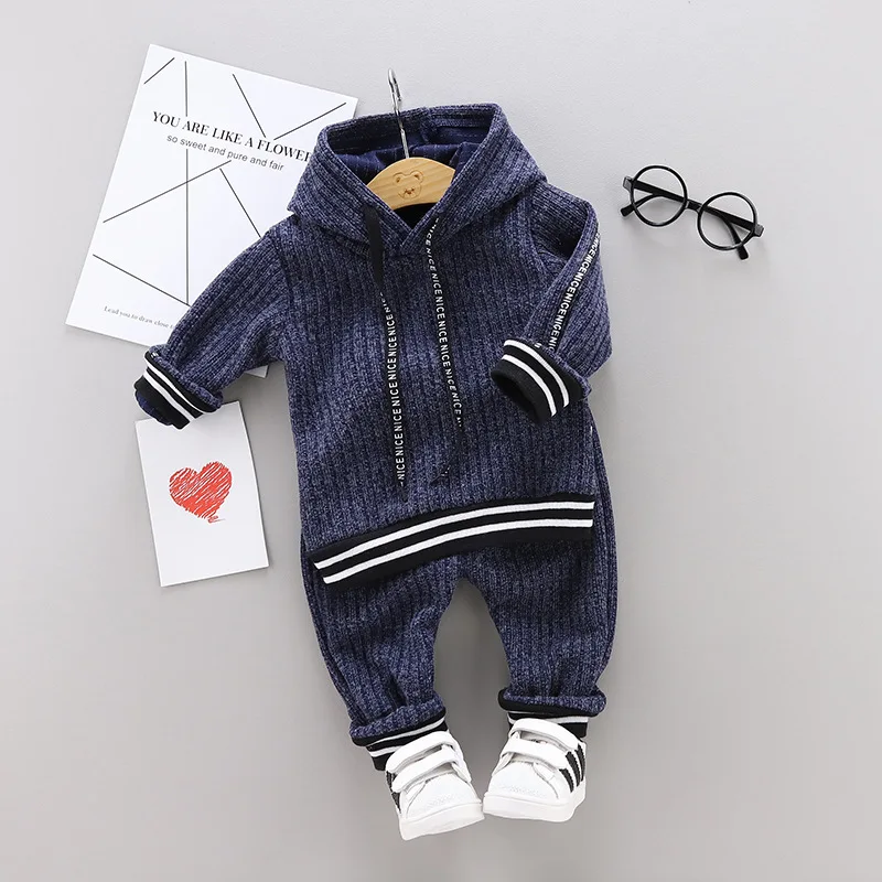 Spring and Autumn Children's Suits New Two-piece for Boys Girls Korean Version of 0-4 Years Old Sports Pants | Детская одежда и