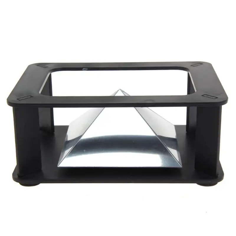 

ALLOYSEED Universal 3D Holographic Display Stand Projector Mini Pyramid Hologram Projection Showcase For 3.5-6 inch Mobile Phone