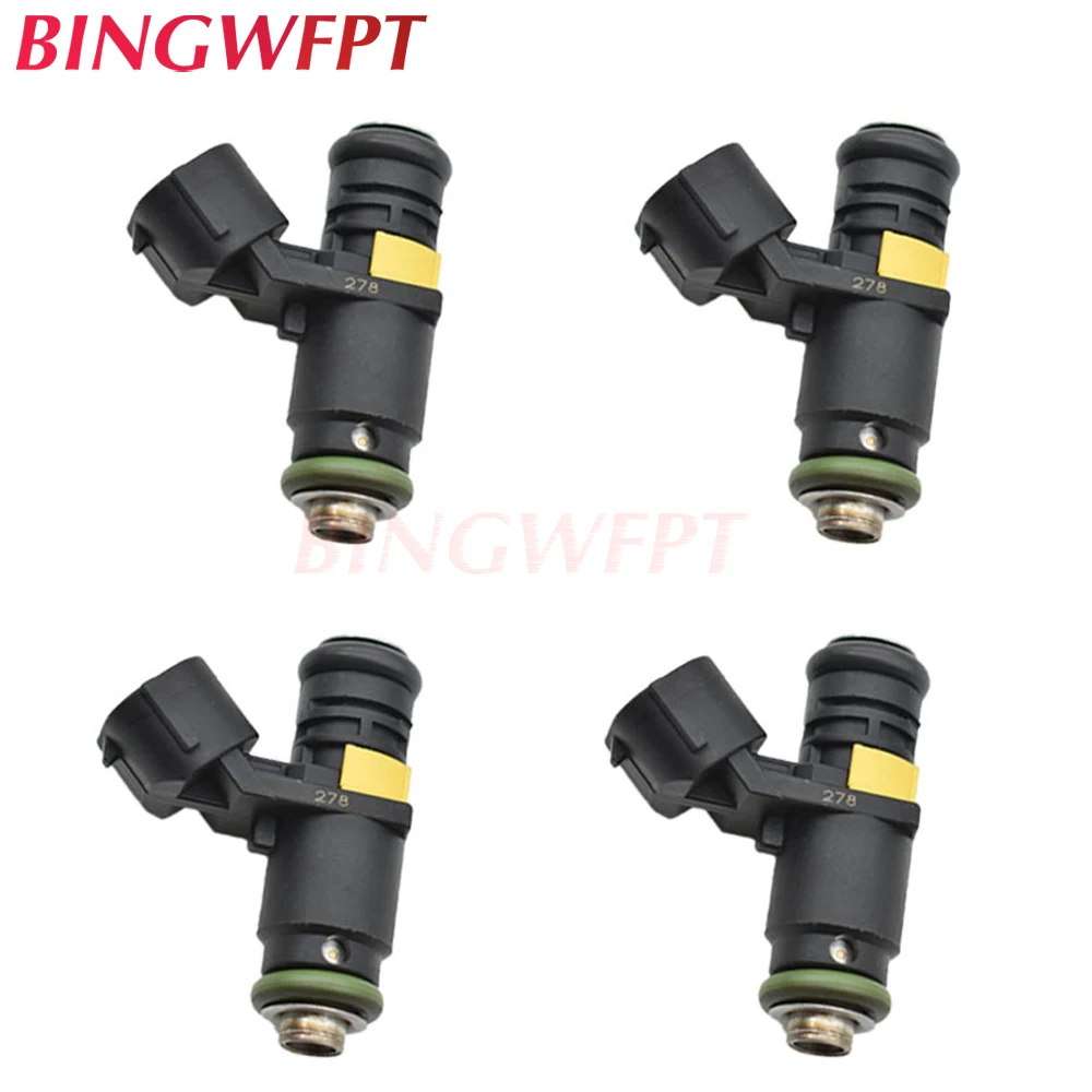 

4PCS 036906031AG fuel injector For Volkswagen CADDY III 06~10 GOLF PLUS 06~13 GOLF V 06~08 GOLF VI 09~13 POLO 2009 1.4 16V