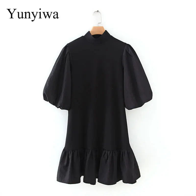 2020 женское трикотажное платье с листьями лотоса женские сексуальные платья