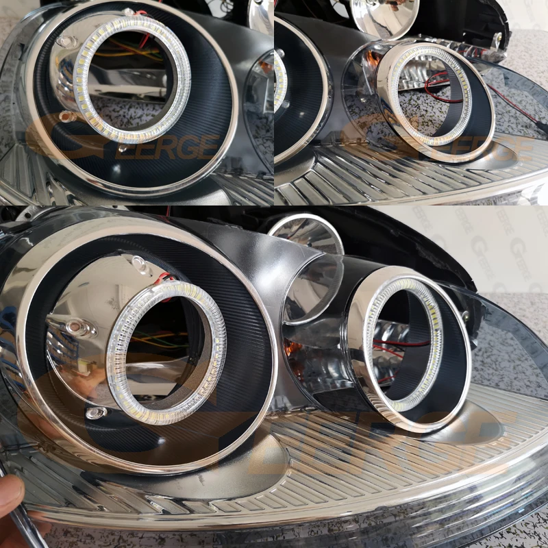 Для Volkswagen VW Golf Rabbit Jetta GTI R32 MKV MK5 2005-2010 ксеноновая фара Ультра яркое освещение smd комплект светодиодов «глаза ангела»