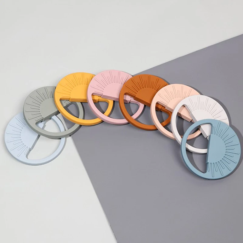 Mordedores de silicona sin BPA, mordedores de silicona comestibles, estilo solar, juguetes para beb&eacute;s, 1 ud.-1