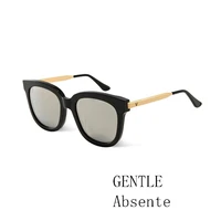 fashion korean brand design gentel absente driving sunglasses acetate polarized uv400 prescription glasses women men with case