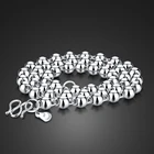 Цепочка Из серебра 100% пробы, 5 мм, 6 мм, 8 мм, 925 пробы, длина от 18 до 36 дюймов