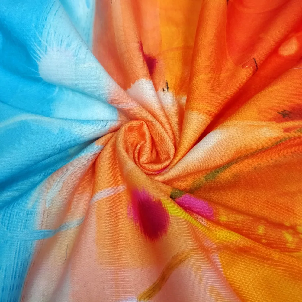 

FEOGOR Casual T-shirt 2021 summer new style casual women's printed casual loose top short-sleeved T-shirt women Loose T-shirt