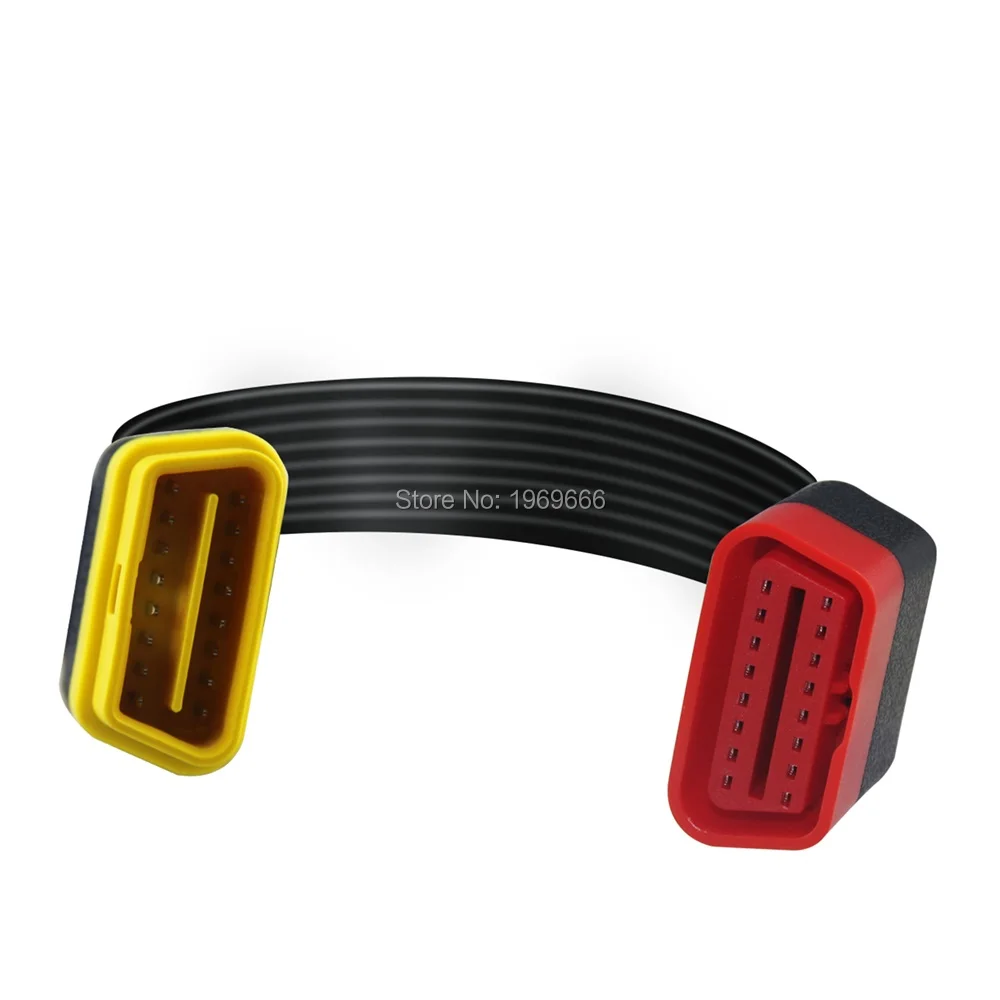 Удлинительный кабель 60см OBD для Launch X431 V / PRO 3 / Easydiag 3.0 / Mdiag / Golo OBDII Расширенный разъем 16Pin мужчина к женщине Автомобиль Диагностический Аксессуар