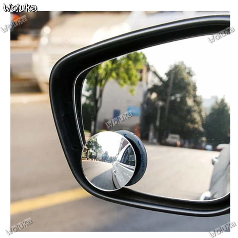 Регулируемое небольшое круглое зеркало на 360 градусов для слепых зон заднего