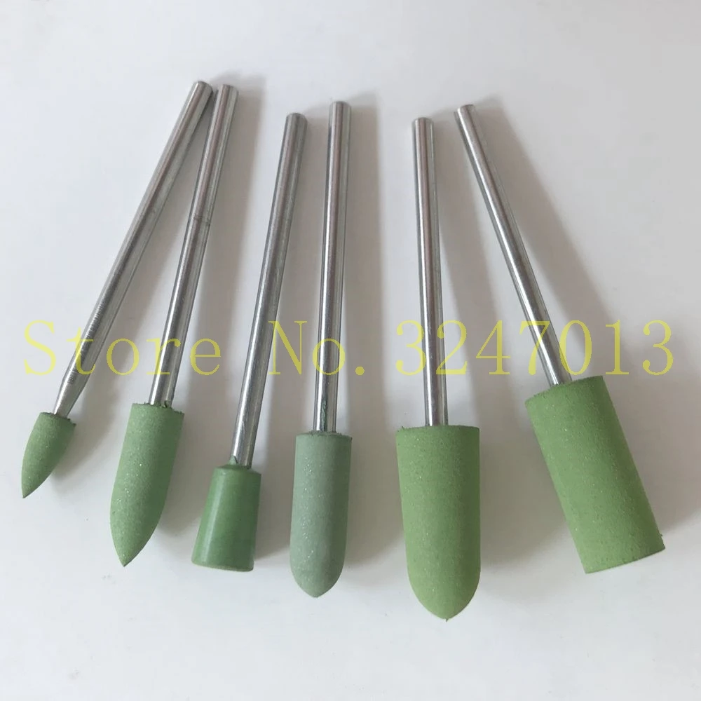 12 шт./пакет HP силиконовая насадка для полировки камень ювелирных изделий |