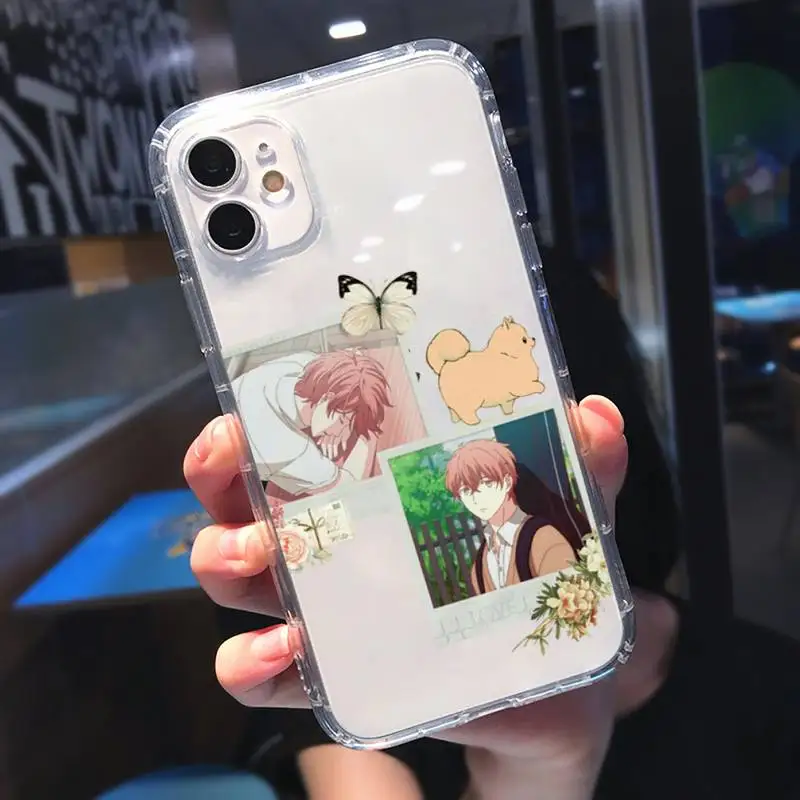 

Given Yaoi Anime Phone Case Transparent for Clear iPhone 11 12 mini pro XS MAX 8 7 6 6S Plus X 5S SE 2020 XR