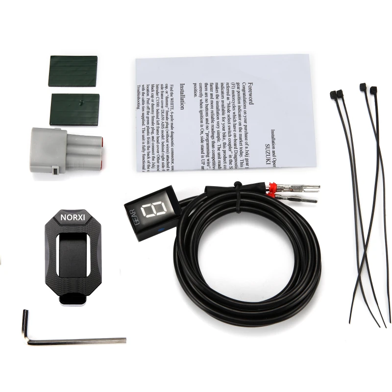 Индикатор переключения передач мотоцикла 1-6 уровня разъем ЭБУ для Suzuki Intruder 800