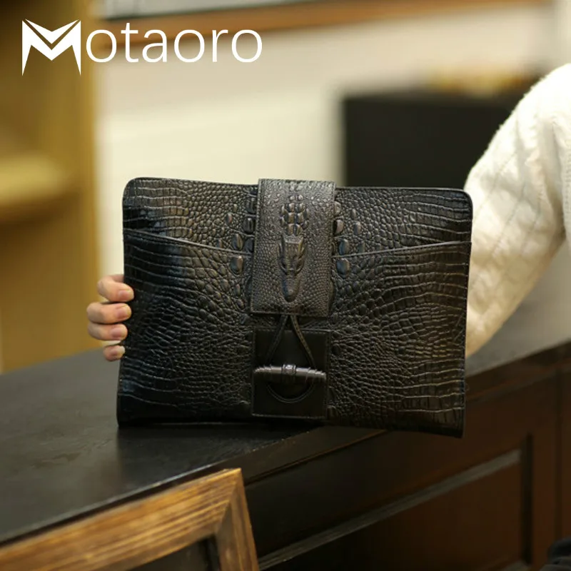 Новый тренд мужские и женские кожаные портфели маленькая сумка ручная из