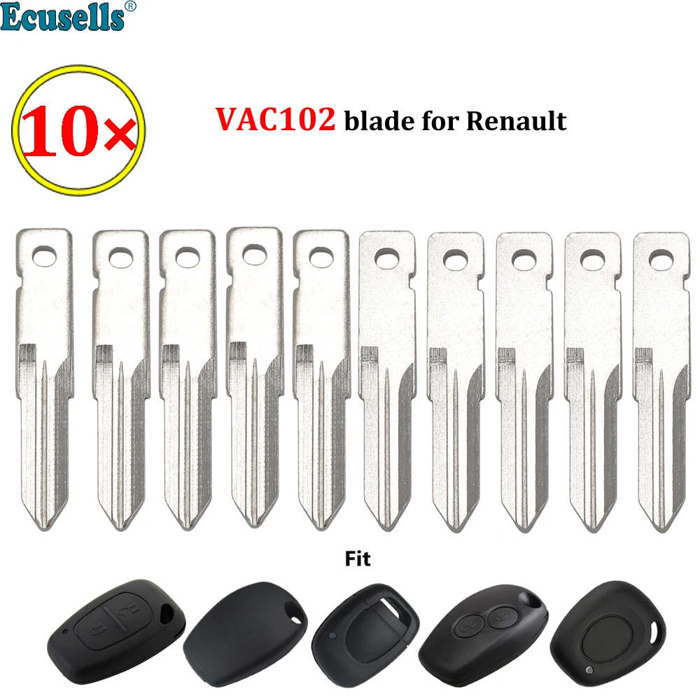 10 шт./лот универсальный ключ-лезвие VAC102 142 # неострое лезвие № символ для Renault Kadjar