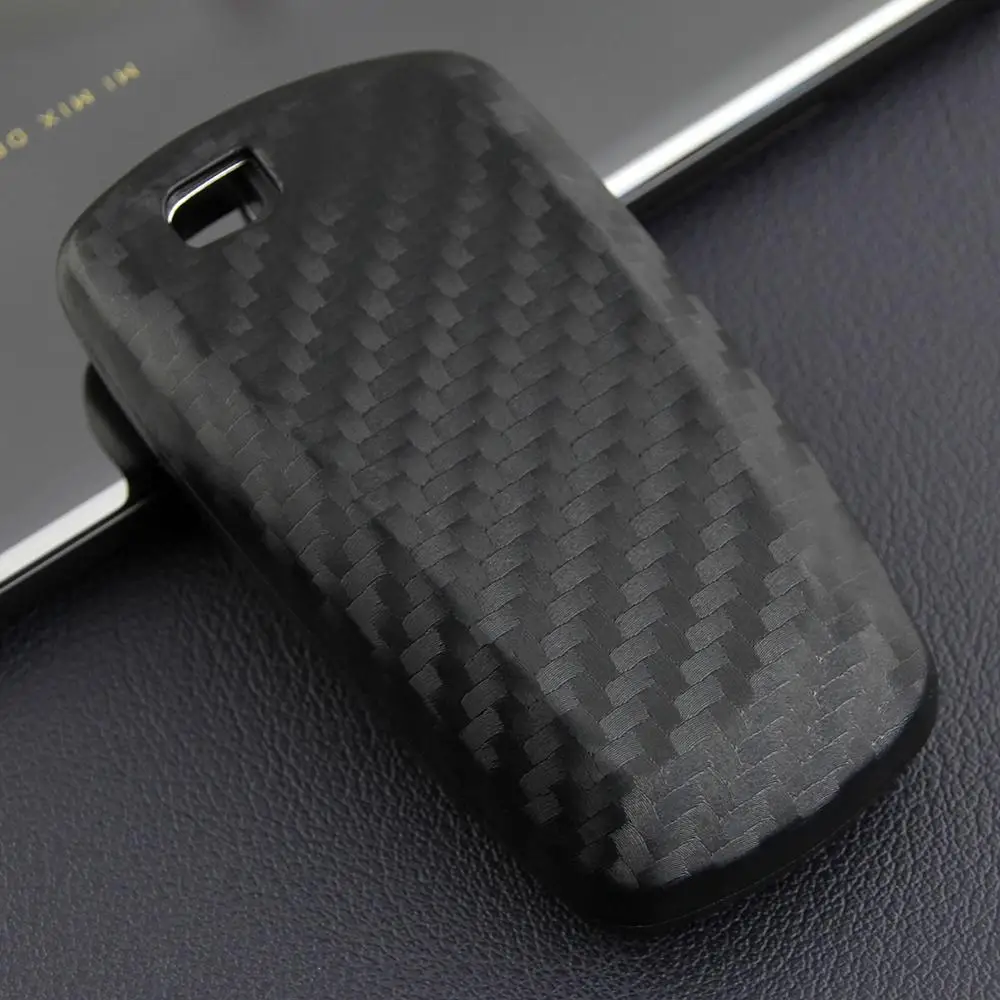 Car-Styling Auto Carbon Fiber Key Cover Shell Case For Bmw New 1 3 4 5 6 7 Series F10 F20 F30 Smart Buttons Accessories | Автомобили и