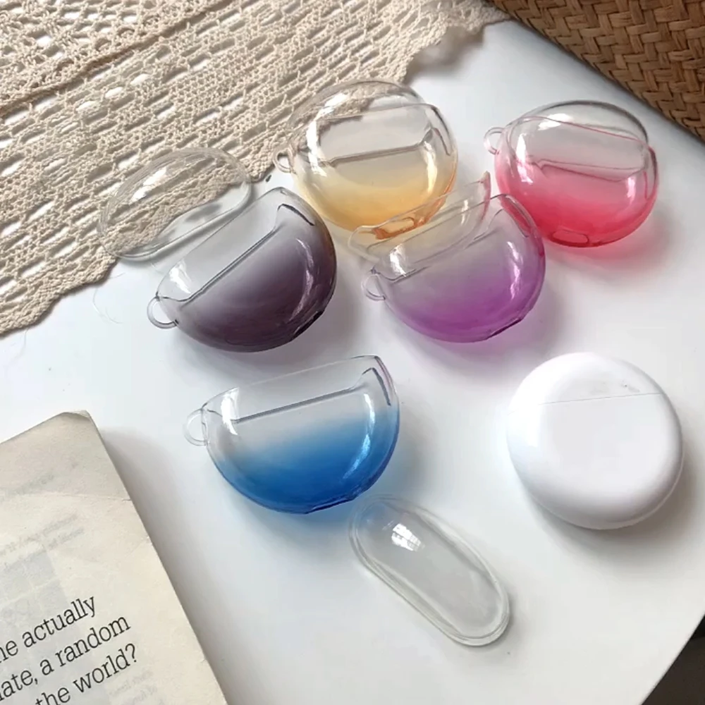 

Gradient Earphone Case For Huawei FreeBuds 3 Cover Cases Multicolor Protective Earbuds for Huawei FreeBuds 3 freebuds3 Shell