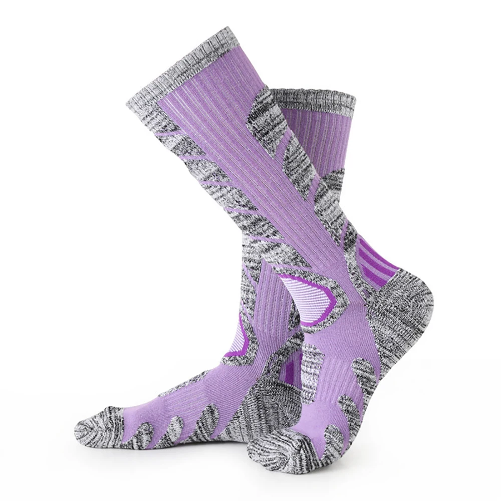 Thicker Soft Socks Warm Winter Men Women Thermal Stockings Outdoor Sports Snowboard Climbing Camping Hiking Snow Long Ski | Спорт и