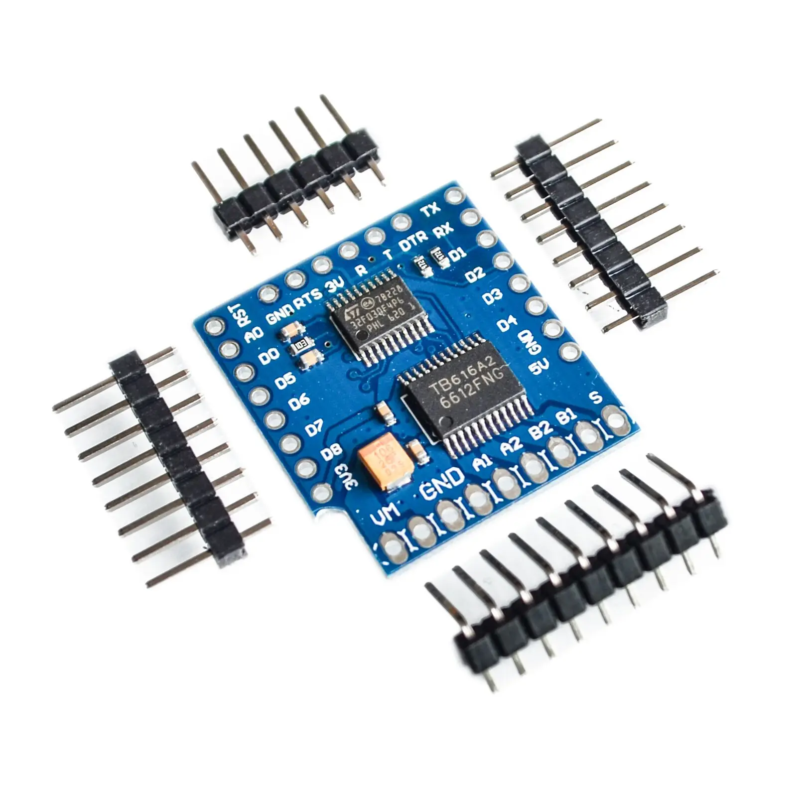 Новый TB6612FNG WeMos D1 Мини IEC двойной двигатель драйвер щит модуль|Интегральные схемы|