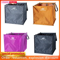 nylon folding cube box container rock climbing arborist equipment throw line rope foldable storage bag for camping dropshipping