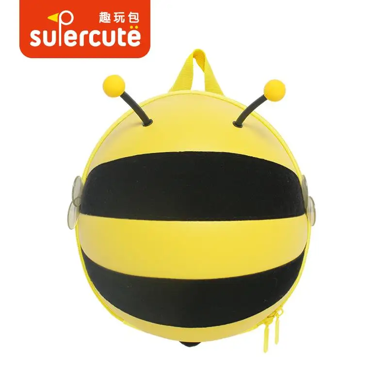 SUPERCUTE модной детской рюкзак форме пчелы packpack куртка из искусственной кожи для