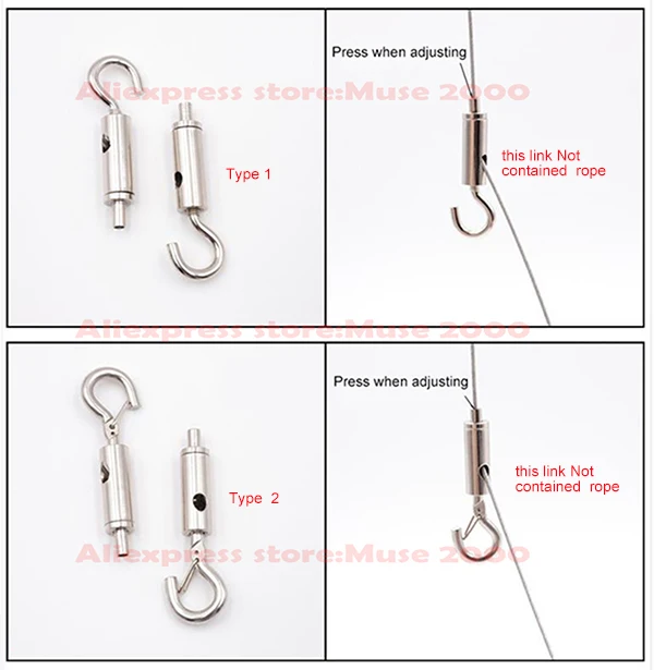 Потолочный светильник трос клип с крючки провода вышлите ваш заказ прямо к этому