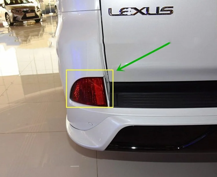 

Osmrk rear bumper light rear fog lamp for lexus LX570 2016-2019,2 pcs