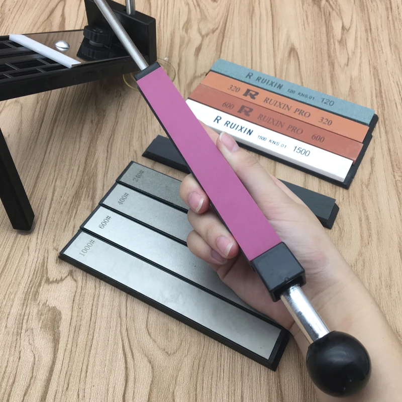 Фиксированная точилка для ножей точильная система алмазный белый алунд кухонные