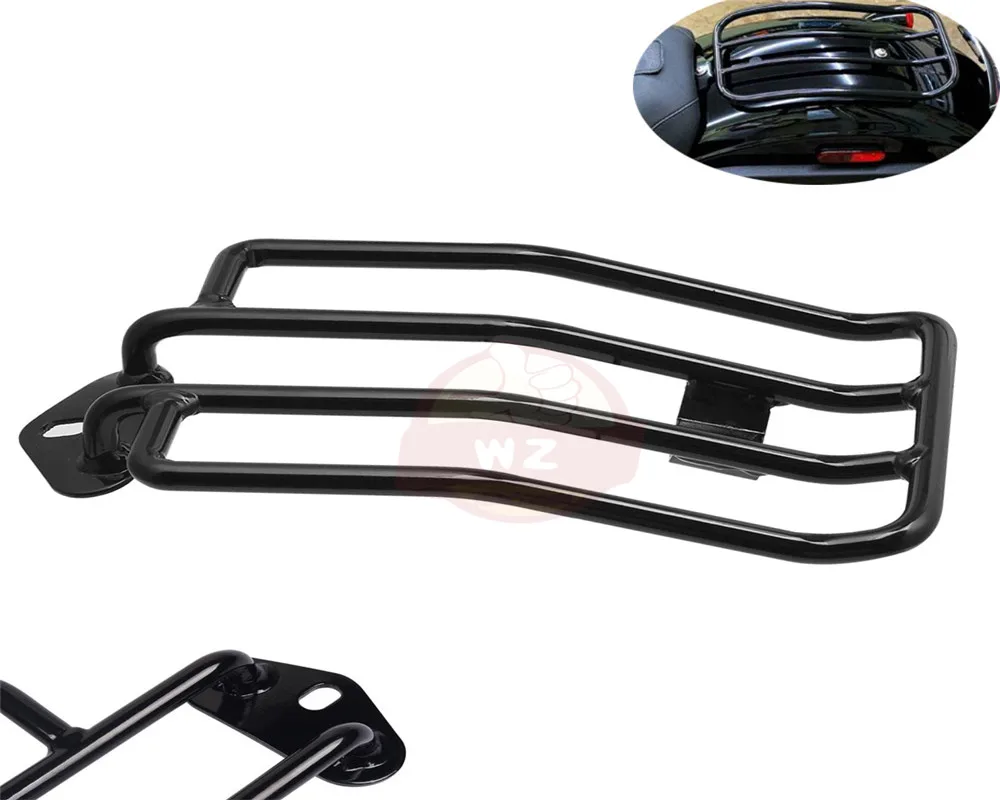 

Одноместная опорная рама для Harley XL Sportsters X48 XL883 1200 2004-2019 2007 2008 2009 2010 багажник на заднее крыло черного цвета