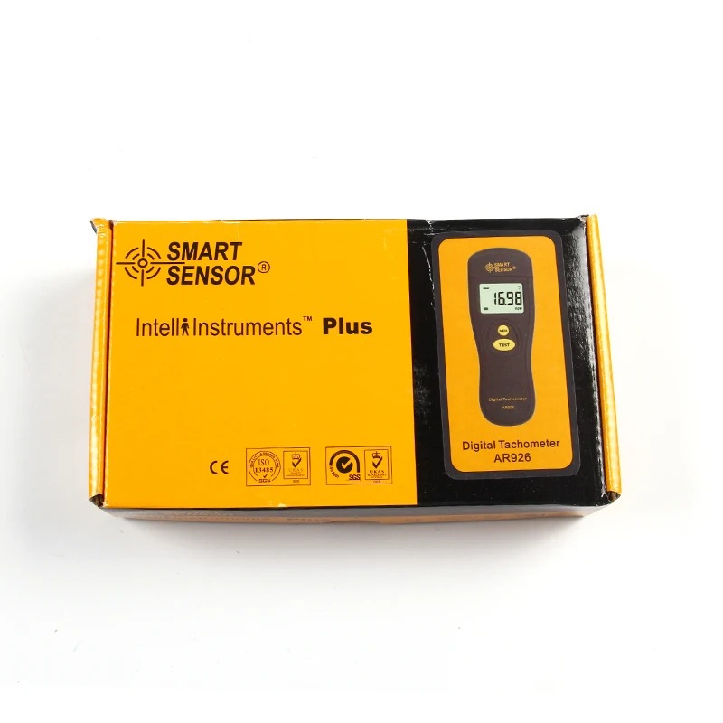 Цифровой тахометр Бесконтактный измеритель скорости вращения скорость 2 5 99999