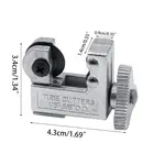 Труборезы из нержавеющей стали GXMA повышенной прочности, резаки для труб из ПВХ медный, медно-алюминиевый 18-58 дюйма