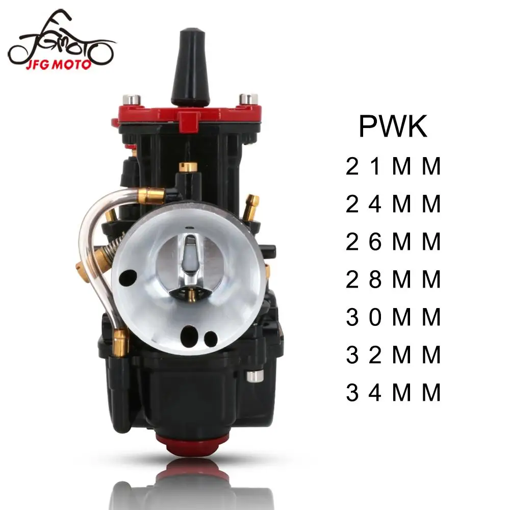 Универсальный карбюратор для мотоцикла Carburador Mikuni Koso Yamaha ATV Suzuki Honda Power Jet 21 мм 24 26 28
