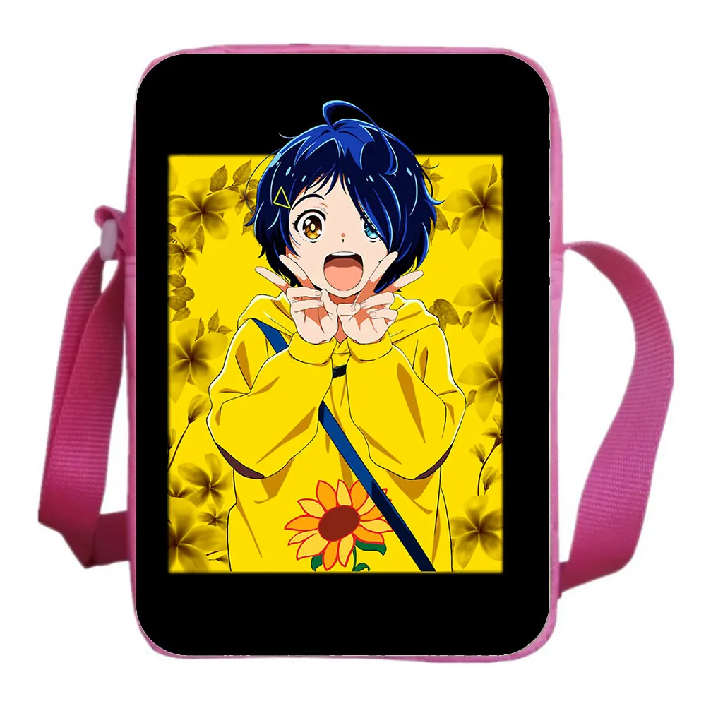 Wonder Egg Priority Shoulder Bag Anime Cosplay Messenger Bag Teen Fashion Casual CrossBody Rucksack Boy Girl Kawaii Knapsack