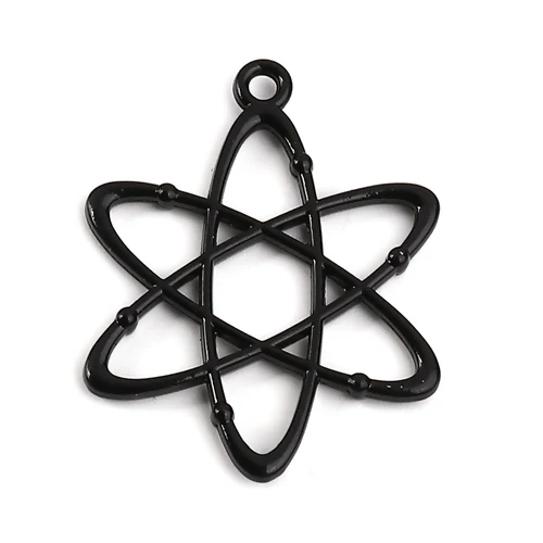 10 шт в комплексе 8seasons цинковый сплав на основе Atom химии подвеска научном стиле