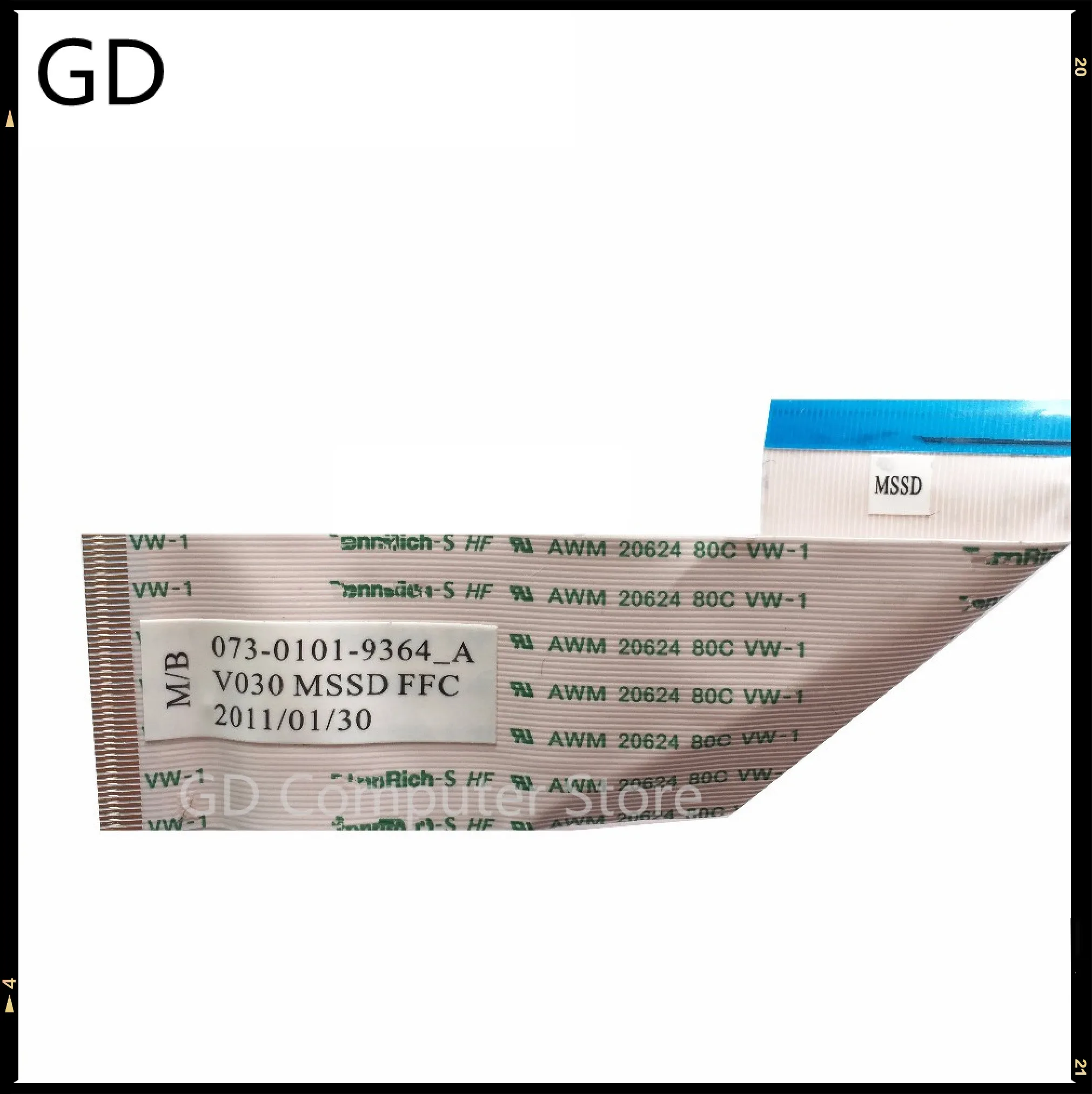 GD не оригинал для Sony Vaio VPCSA VPCSA1Z9E/XI основной FPC кабель V030 MSSD FFC 073 0101 9364 100%