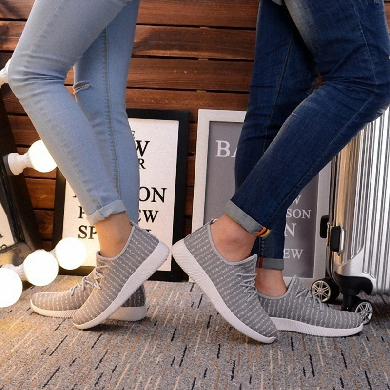 Модная женская повседневная обувь сезон весна лето дышащие удобные кроссовки