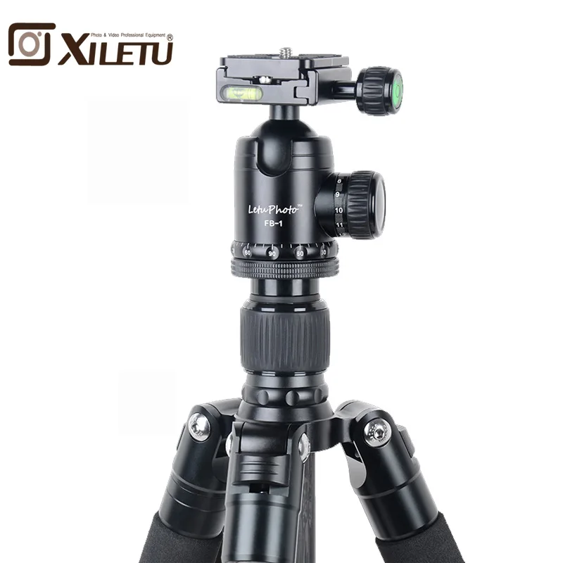 

New style L-284C+FB-1 Professional Photography Carbon Fiber CameraTripod with Ball head For DSLR