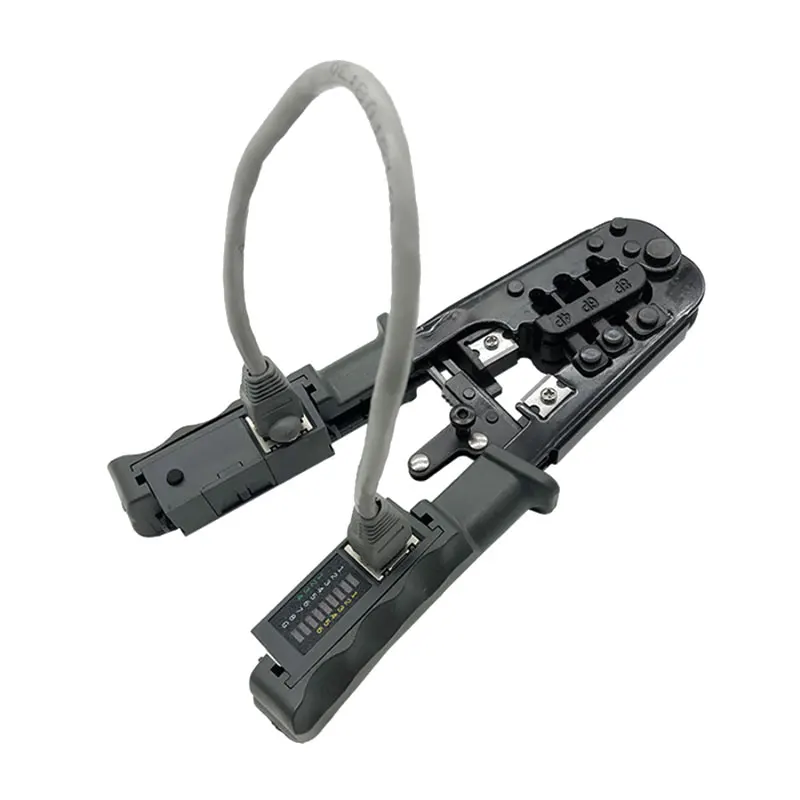 

Многофункциональные сетевые плоскогубцы 4 в 1, обжимной инструмент, тестер кабеля RJ45 RJ11 RJ12, сетевой инструмент с хрустальной головкой, инстр...