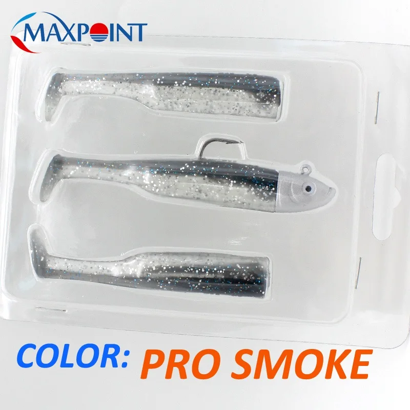 T3 Smoke Набор мягкой приманки на 3+ 1 лобзик и мягкое тело 9 см shad Блистер пакет 30 г набор приманка для соленой воды рыболовные приманки Shad - Цвет: T3 Smoke