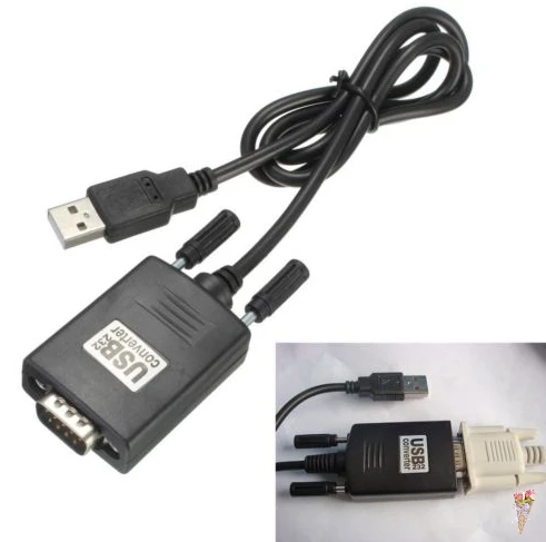 

Преобразователь кабеля Fahion RS232 Serial на USB 2,0 PL2303 для Win 7 8 10 PR
