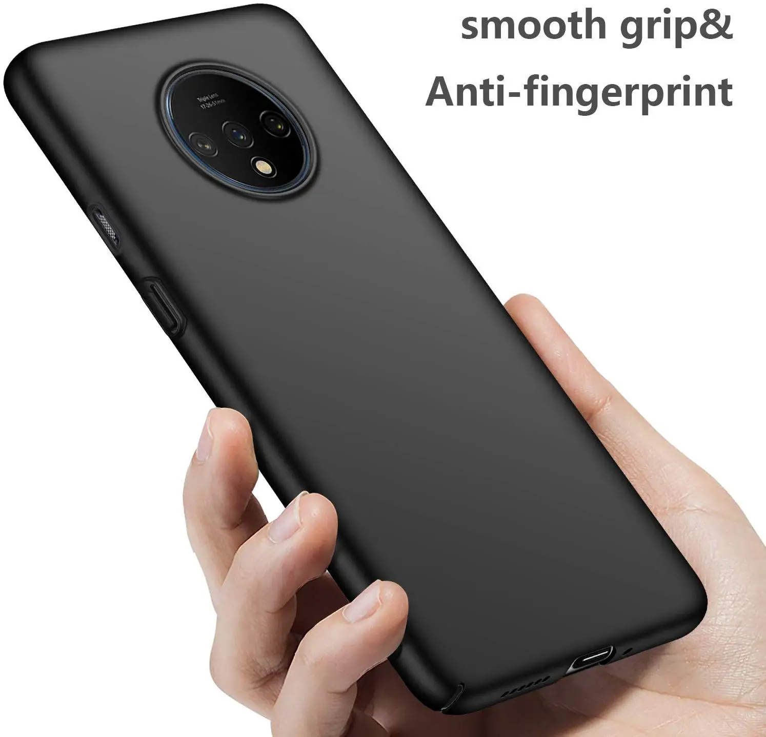 Oneplus 7T Case 6.55 inch Luxury Ultra Thin Hard Matte Plastic For One Plus 1+7T OnePlus7T Protective Back Cover | Мобильные
