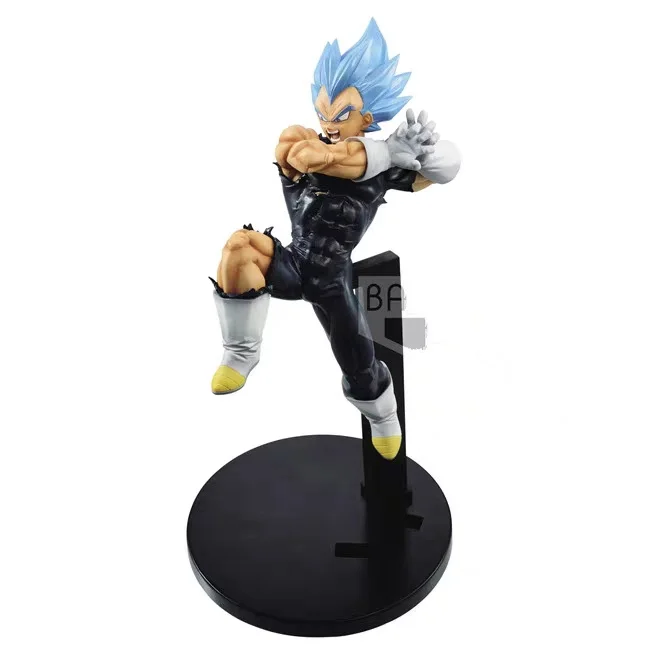 Оригинальный Banpresto Dragonball Супер Герои Вегета синяя фигура день бойцов ПВХ фигурку
