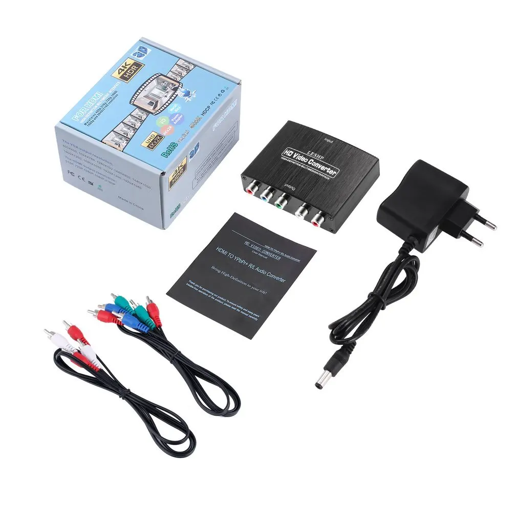 LESHP 2 канала импульсно Кодовая Модуляция (LPCM) 50/60HZ 1 65 Гбит/с/165 МГц HDMI к RGB компонент